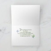 Religious Customizable Vielen Dank, dass Sie für g Karte (Innenseite)