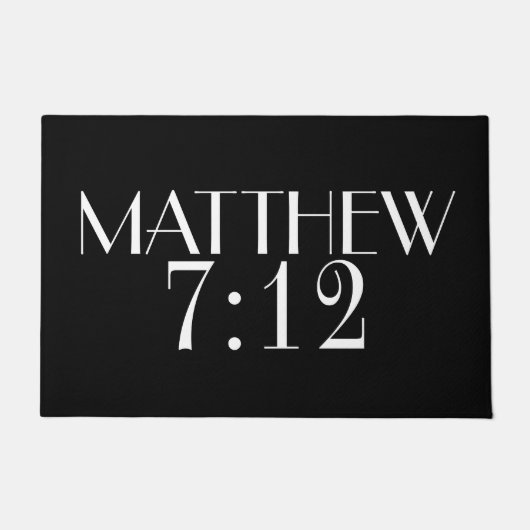 Religious Door Mat Fußmatte (Vorderseite)