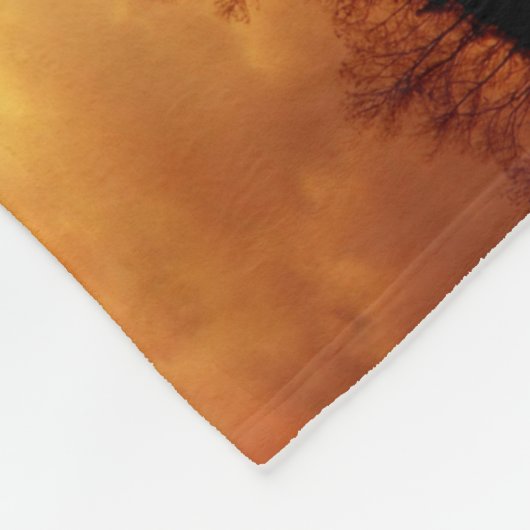 Religious Easter Cross at Sunset Fleecedecke (Ecke)