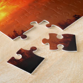 Religious Easter Cross at Sunset Puzzle (Seite)