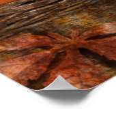 Religious Erntedank Poster mit Psalm 95:2 (Ecke)