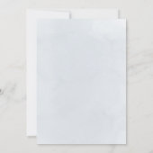 religious event blue cross thank you Card Karte (Rückseite)