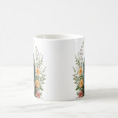 Religious Floral Geschenk für katholische Jungfrau Kaffeetasse (Mittel)