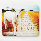Religious Follow the way Mousepad (Vorne)