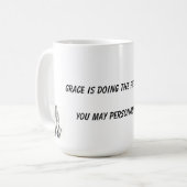 Religious Grace Lifting Mug Kaffeetasse (Vorderseite Links)