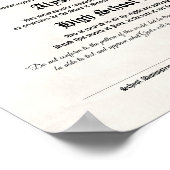 Religious Homeschool Diploma Poster (Ecke)