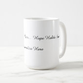 Religious Hope Steady Mug Kaffeetasse (VorderseiteRechts)