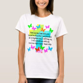 RELIGIOUS ISAIAH 41:10 SCRIPTURE VERSE T-Shirt (Vorderseite)