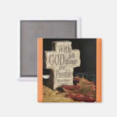 Religious Magnet (Vorderseite/Rückseite)