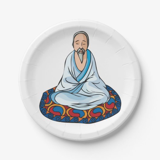 Religious Man Meditating Paper Teller (Vorderseite)