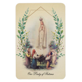 Religious Our Lady of Fatima katholische Vintag Magnet