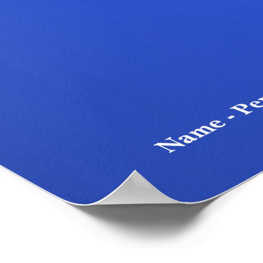 Religious Poster -- a Blessed Nation (Ecke)