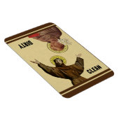 RELIGIOUS SEGINTS ANTHONY & FRANCIS DISHWASHER MAGNET (Rechte Seite)