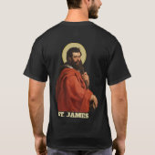 Religious St. James Apostle katholisch T-Shirt (Rückseite)