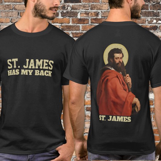 Religious St. James Apostle katholisch T-Shirt