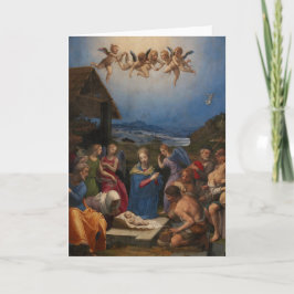 Religious Themed Nativty Karte