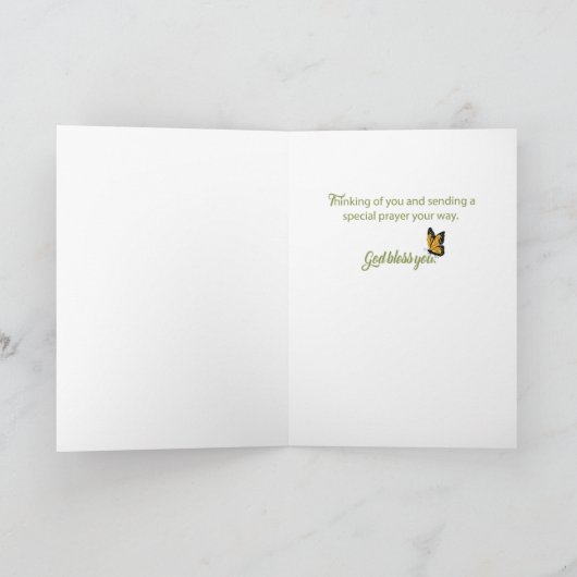 Religious Thinking you Scripture Segen Karte (Innenseite)