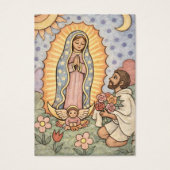 Religious Virgin Mary Guadalupe Catholic Prayer (Vorderseite)