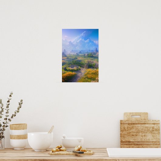 Relikte der Zeit Poster (Küche)