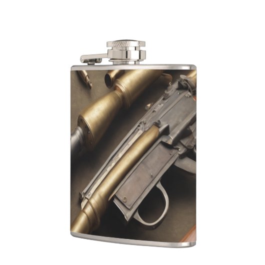 "Relikte des Zweiten Weltkriegs" Flachmann (Links)