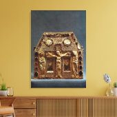 Reliquar von Pepin I King of Aquitaine Leinwanddruck (Insitu (Wohnzimmer))