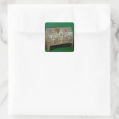 Reliquäre Brust von St. Calminius, Limoges Quadratischer Aufkleber (Tasche)