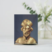 Reliquäre Büste des hl. Johannes Cassian Postkarte (Stehend Vorderseite)