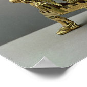 Reliquäre Büste von Frederick I Poster (Ecke)