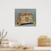 Reliquary chest of St. Macairius of Gent, 1616 Poster (Küche)