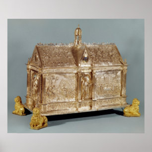 Reliquary chest of St. Macairius of Gent, 1616 Poster