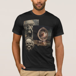 Reliquary of Echoes – Arcane Collage T-Shirt