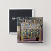 ReliquaryChasse, Limoges, c.1200-50 Button (Vorne & Hinten)