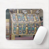 ReliquaryChasse, Limoges, c.1200-50 Mousepad (Mit Mouse)