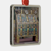 ReliquaryChasse, Limoges, c.1200-50 Ornament Aus Metall (Rechts)