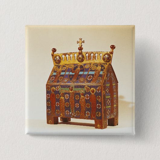 Reliquarykasten, 12.-1. Jahrhundert Button (Vorderseite)