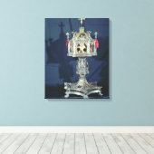 Reliquiar von St. Barbara, 14.-15. Jahrhundert (si Leinwanddruck (Insitu (Holzboden))