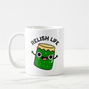 Relish Life Funny Food Puff Kaffeetasse