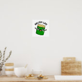 Relish Life Funny Food Puff Poster (Küche)