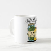 Relish Our Love Mug – Funny Food Pun Coffee Cup Kaffeetasse (Vorderseite Links)