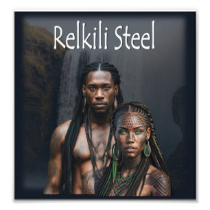 Relkili Steel Cover Art Fotodruck
