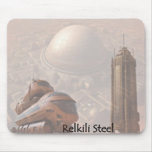 Relkili Steel Cover Art Mousepad