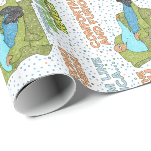 Relliner der Rage Phrases Lampe Geschenkpapier (Rolleneckpunkt)