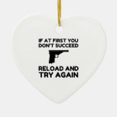 Reload Gun Keramik Ornament (Vorne)