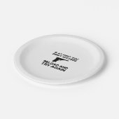 Reload Gun Pappteller (Schrägansicht)