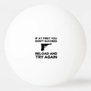 Reload Gun Tischtennisball