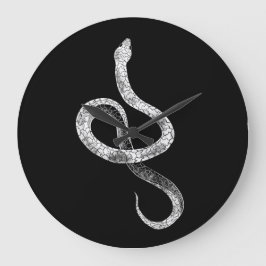 Relógio de Parede Snake Große Wanduhr