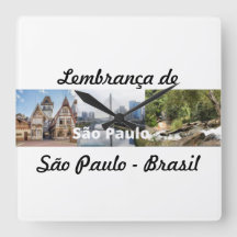Relogio lembrança de São Paulo Brasil