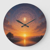 Reloj Atardecer Große Wanduhr (Vorderseite)