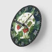 Reloj de Fresas Runde Wanduhr (Winkel)