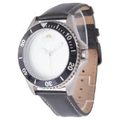 Reloj de Hombre pulsera de piel Armbanduhr (Schrägansicht)